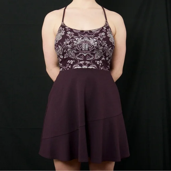 short red sequin homecoming dress Burgundy Satin A-line Straps party Dresses with Pockets HD0070 – Tirdress